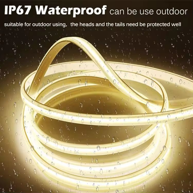 Taśma LED COB 220V o wysokiej  – Outdoor Power Strip Weatherproof recenzja i cena